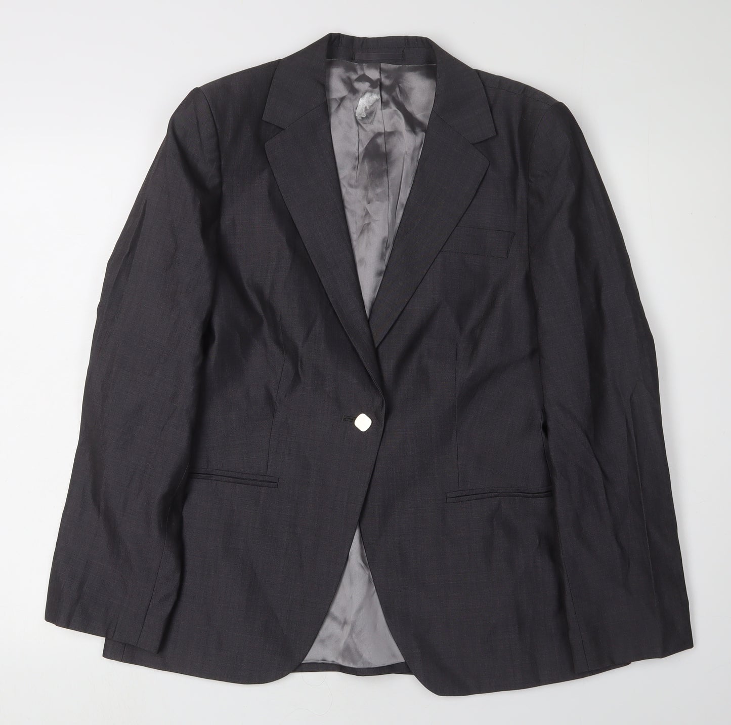Next Women's Black Trouser Suit Jacket Size 14