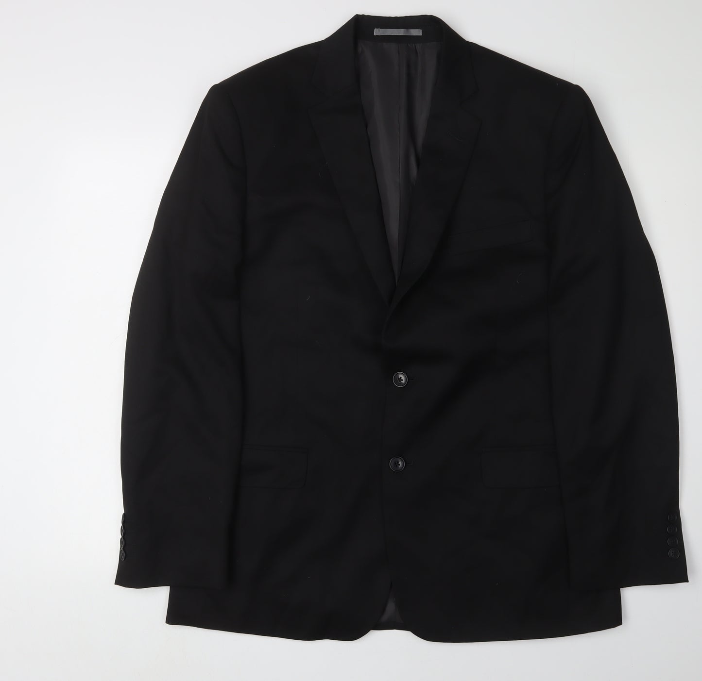 Marks and Spencer Men's Black 42R Regular Blazer