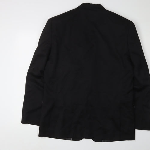 Marks and Spencer Men's Black 42R Regular Blazer