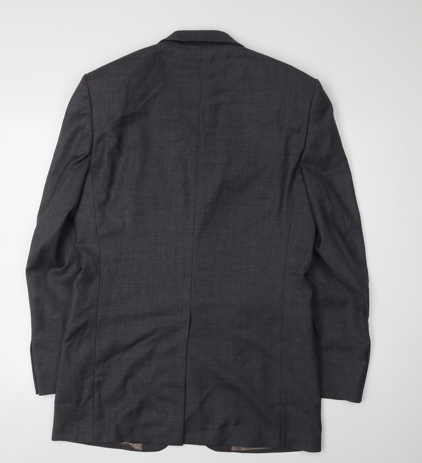 Marks and Spencer Men's Black Blazer 38 Long Wool