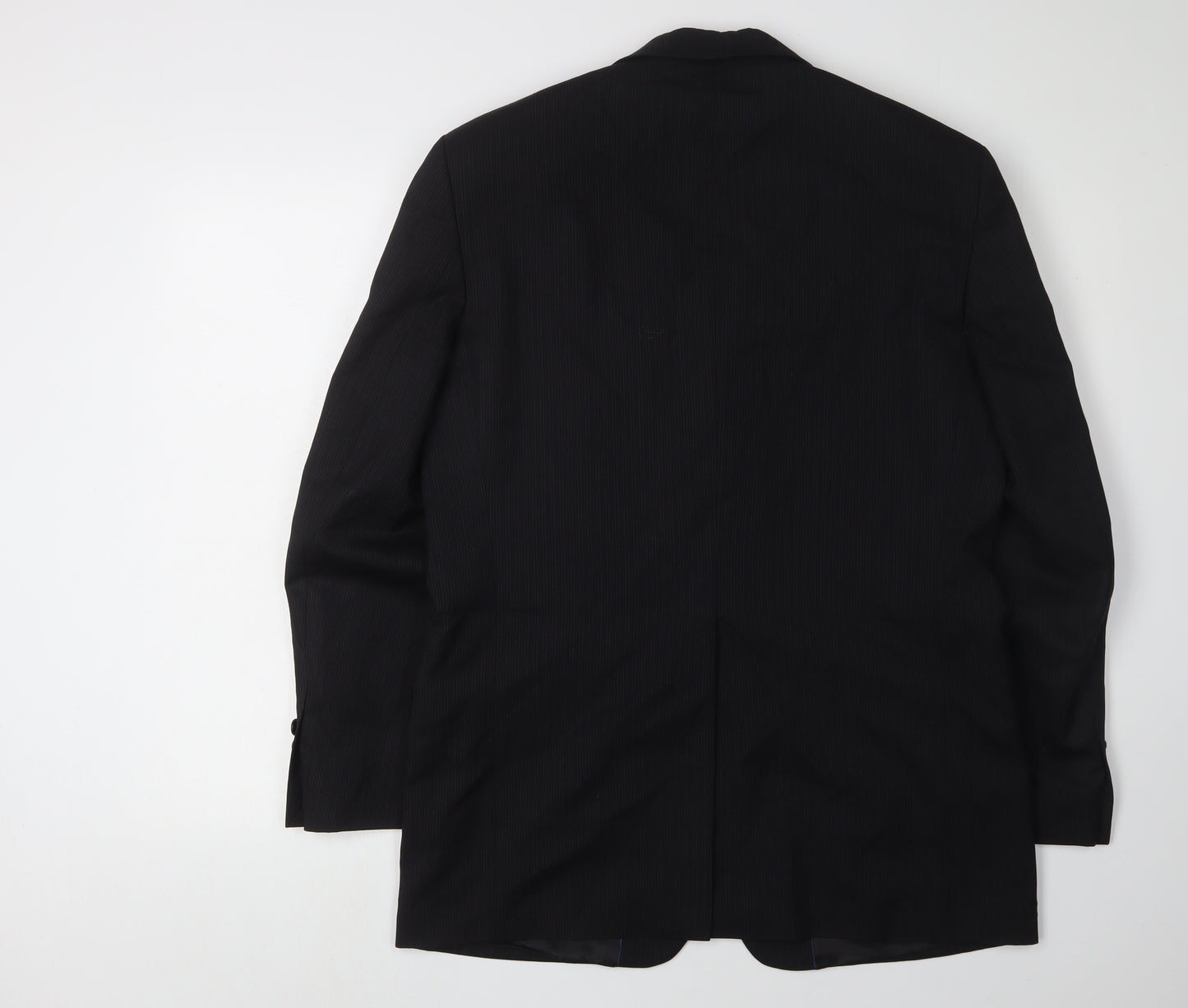 Next Men's Black Wool Blazer, Size 38S, Formal