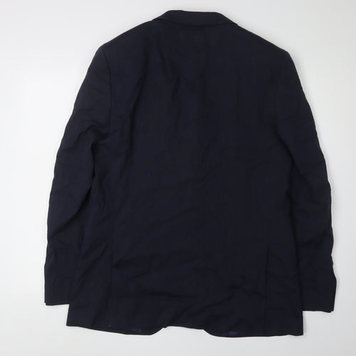 Marks and Spencer Men's Blue Blazer - Size 40R