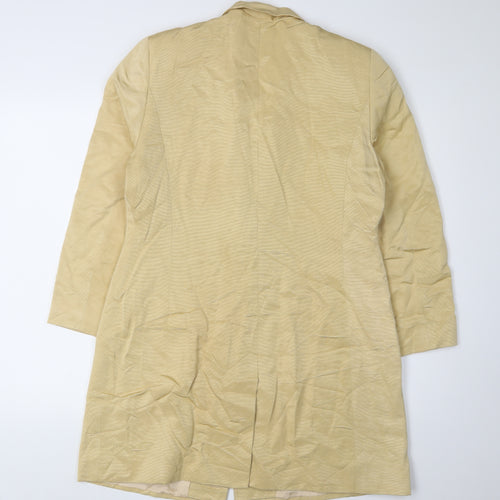 Richards Women Beige Blazer Size 14 Petites Formal