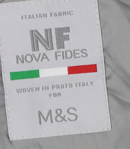 Marks and Spencer Men's Grey Suit Waistcoat Size 40R