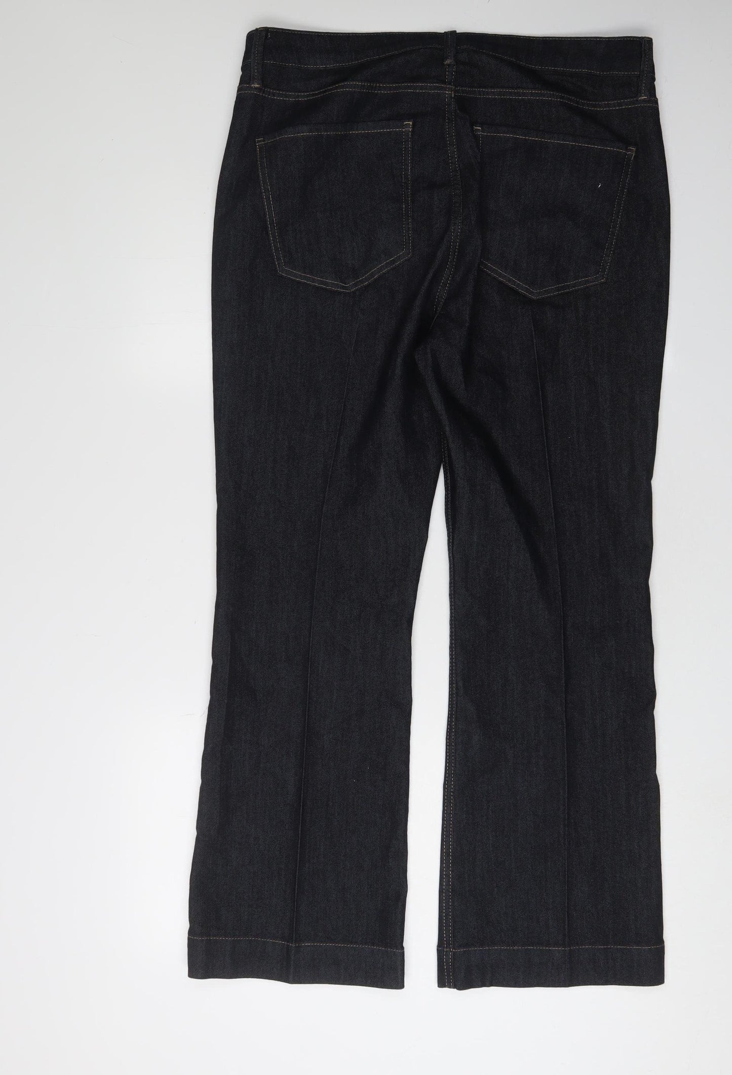Marks and Spencer Women's Blue Flared Jeans Size 16