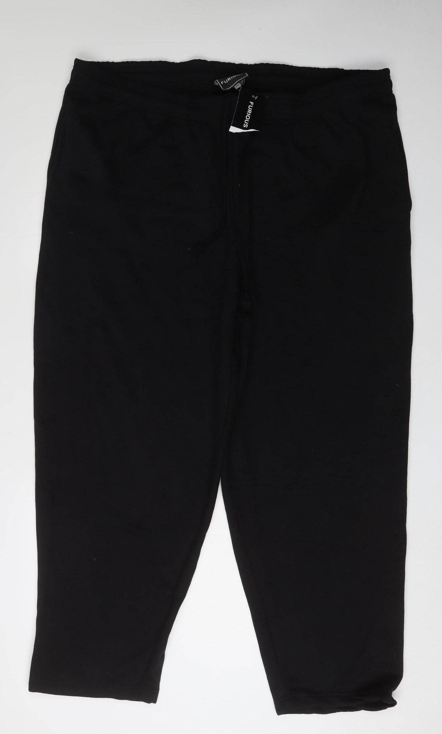 Furious Unisex Black Jogger Trousers Size 5XL