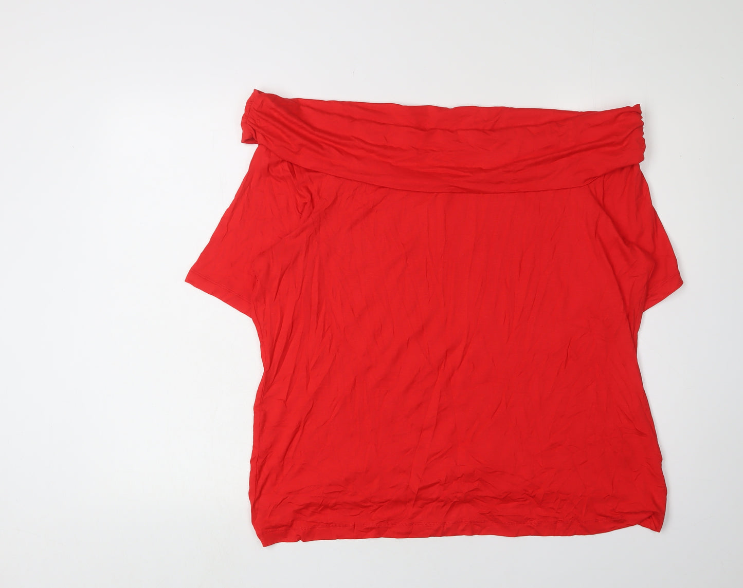 Marks and Spencer Women's Red Off Shoulder Blouse Size 22