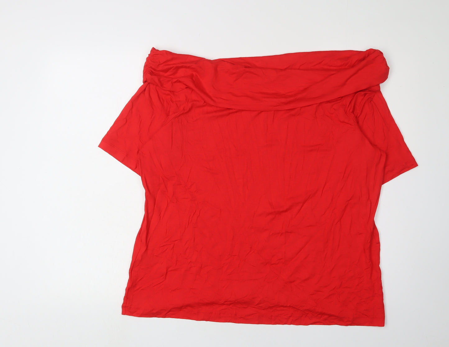 Marks and Spencer Women's Red Off Shoulder Blouse Size 22