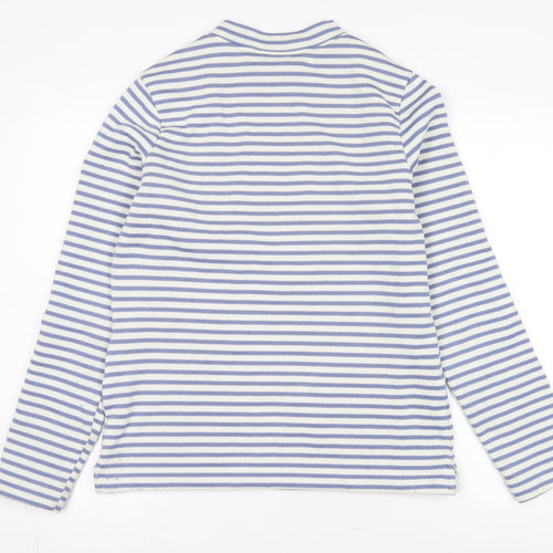 Craghoppers Women's Blue Striped Pullover Jumper Size 12