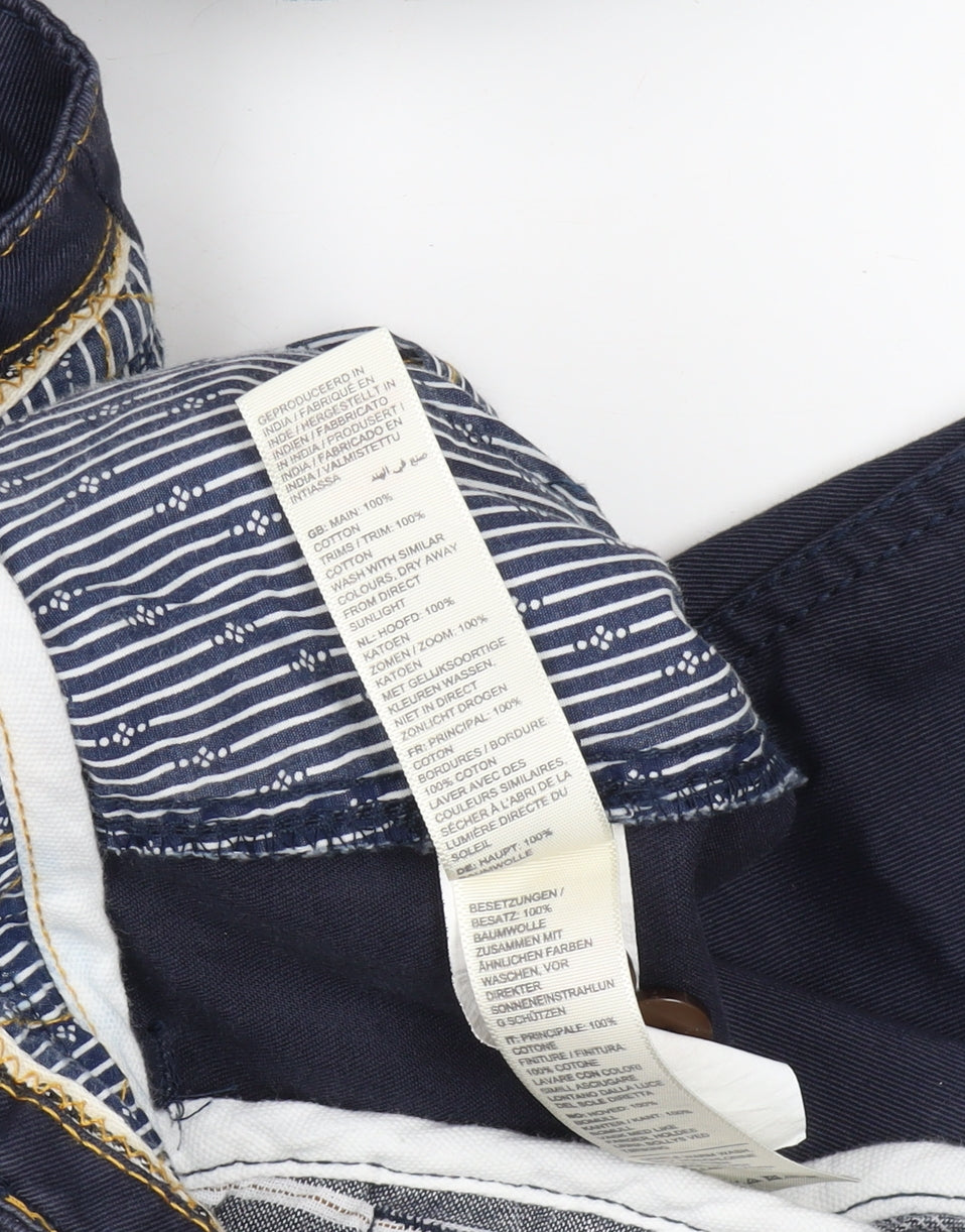 Fat Face Men's Blue Chino Trousers, Size 38 Regular