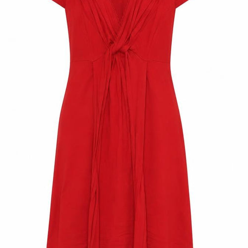 Coast Red Wrap Dress Size 8 Women’s Party Stylish