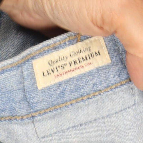 Levi's Women Blue Tapered High Rise Jeans Size 27