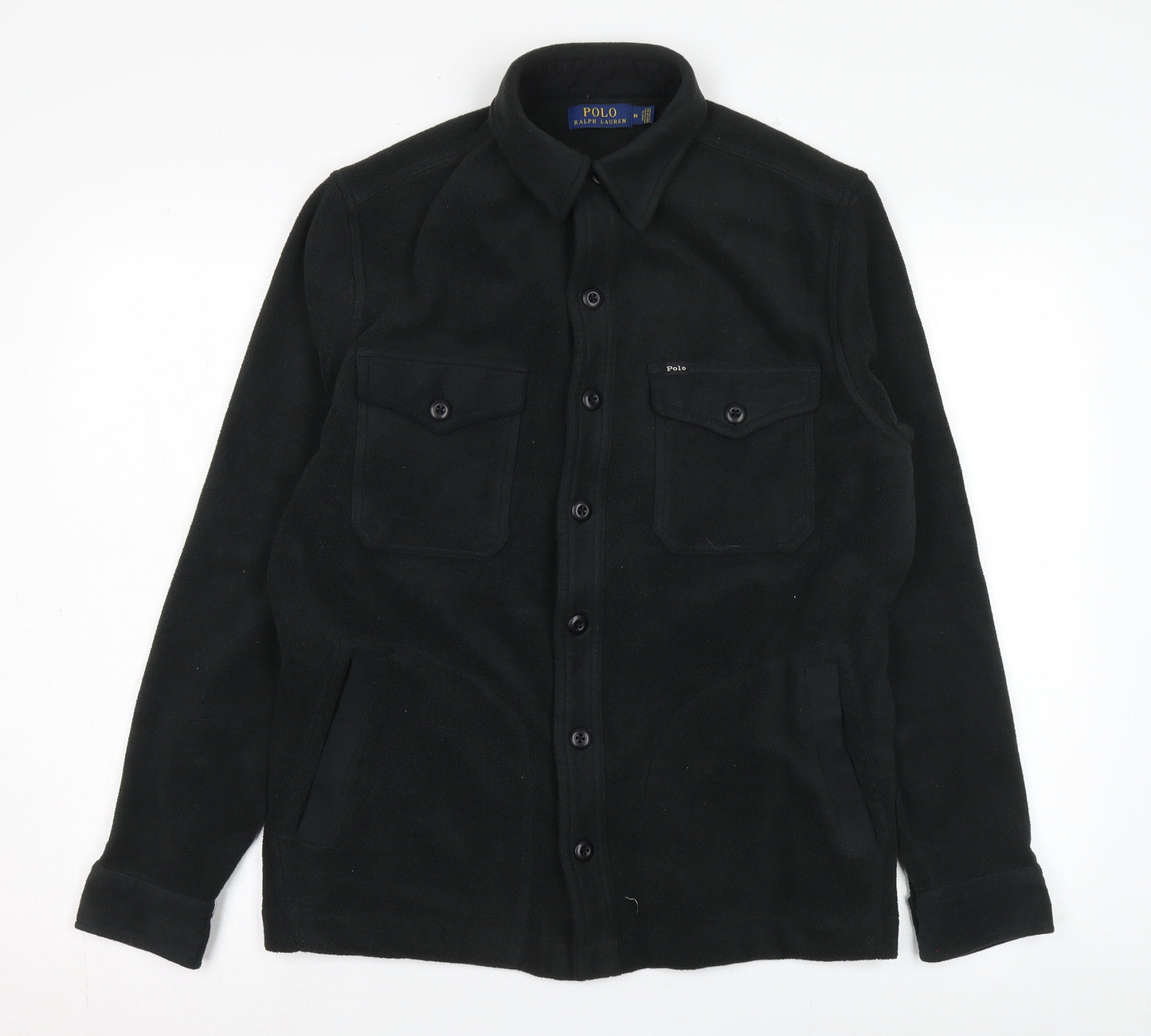 Polo Ralph Lauren Black Fleece Jacket Men’s M
