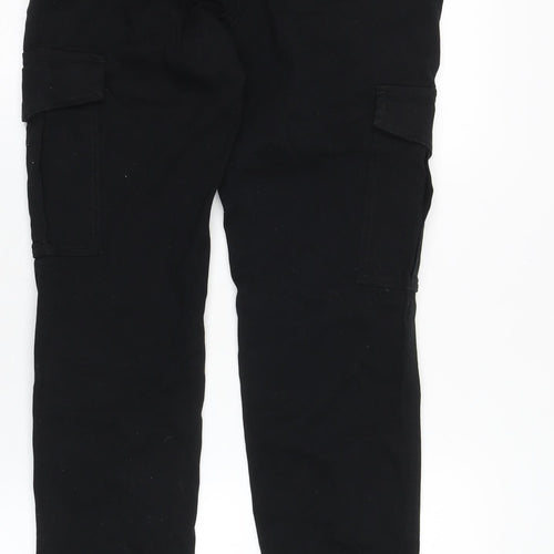 Jack & Jones Men's Black Cargo Trousers Size 30