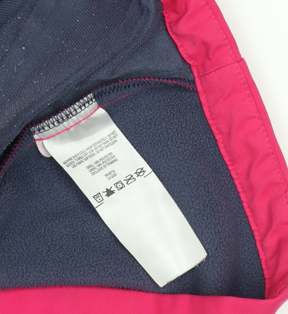 Columbia Girls Pink Hooded Jacket Size M Insulated
