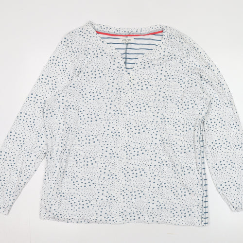 White Stuff Women's Polka Dot T-Shirt, Size 18, All Seasons