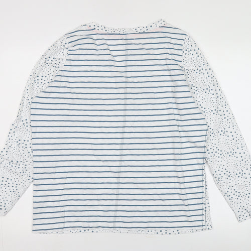 White Stuff Women's Polka Dot T-Shirt, Size 18, All Seasons