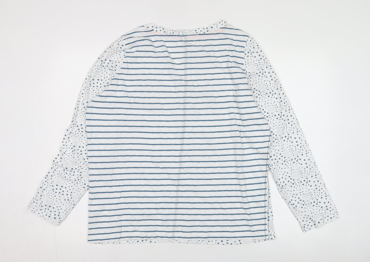 White Stuff Women's Polka Dot T-Shirt, Size 18, All Seasons