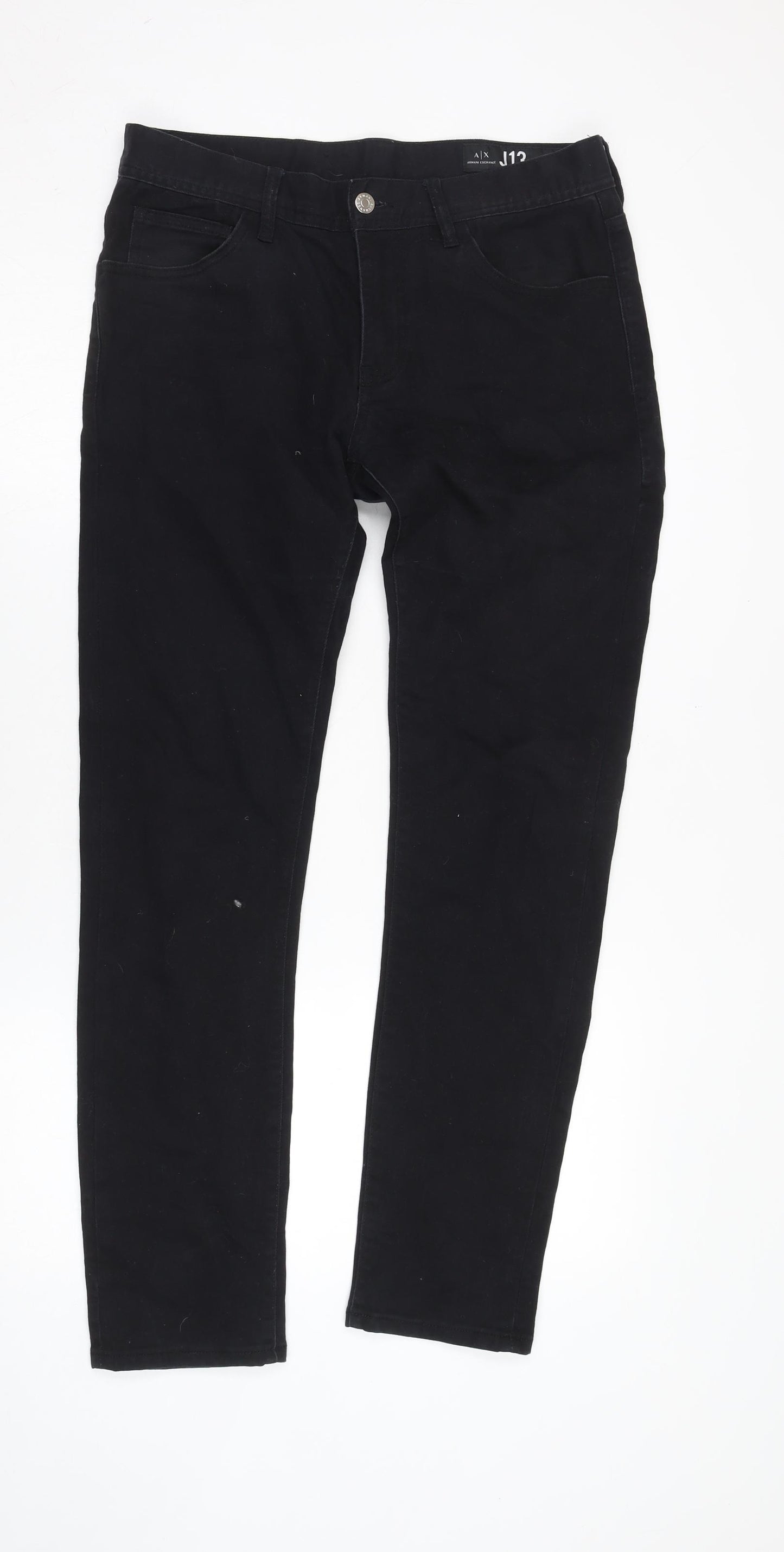Armani Exchange Men's Black Slim Jeans Size 32