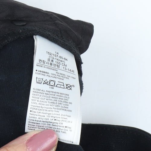 Gap Teens Black Slim Ankle Trousers, Size 14