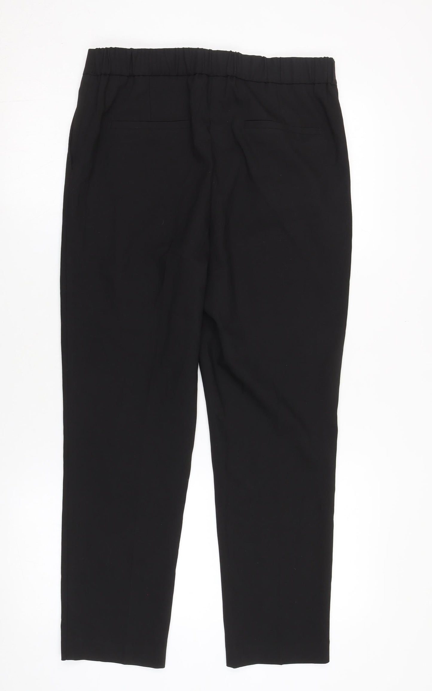 Next Women's Black Cropped Trousers Size 10