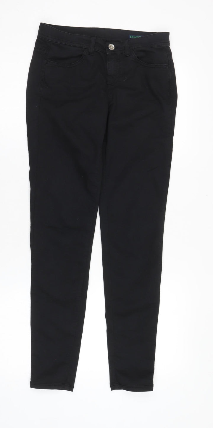 Benetton Women's Black Skinny Jeggings Size 4