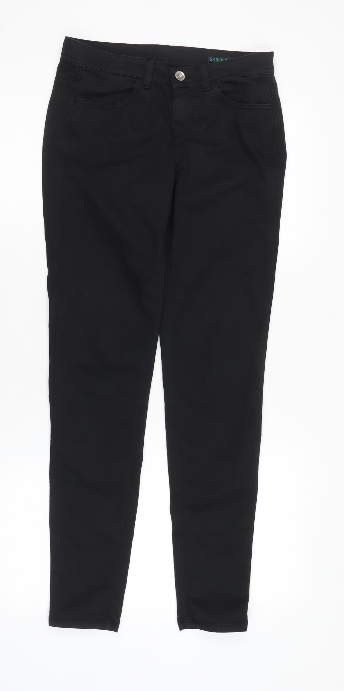 Benetton Women's Black Skinny Jeggings Size 4