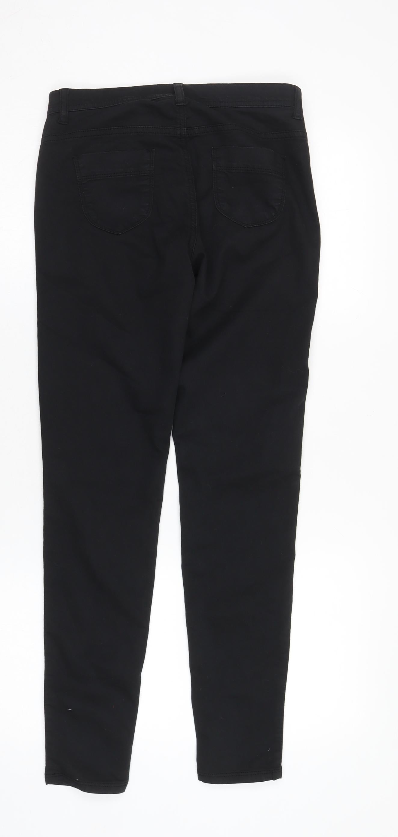 Benetton Women's Black Skinny Jeggings Size 4
