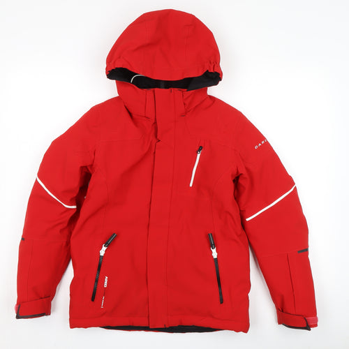 Dare 2b Boys Red Ski Jacket, 10 Years, Waterproof, Winter