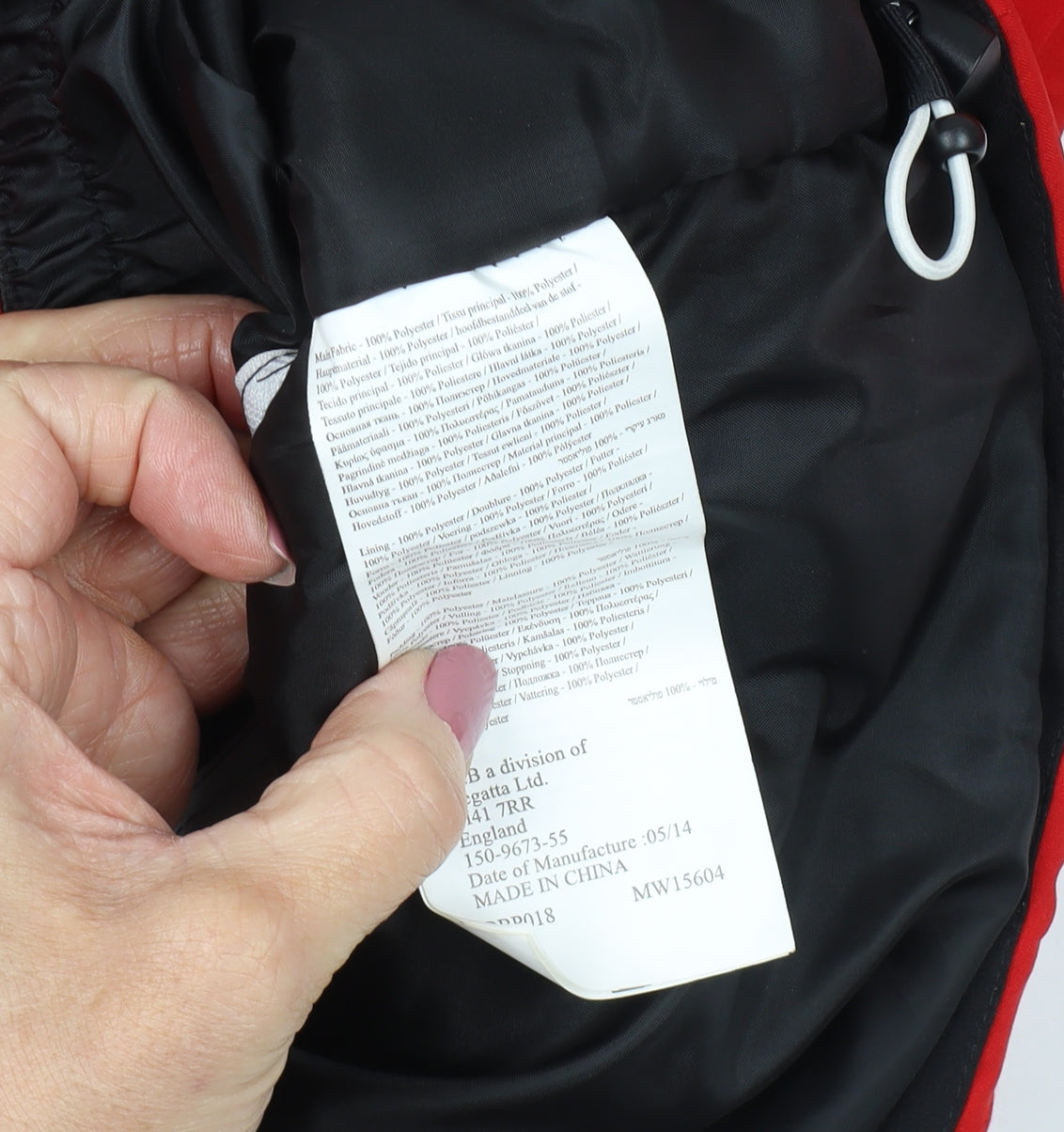 Dare 2b Boys Red Ski Jacket, 10 Years, Waterproof, Winter