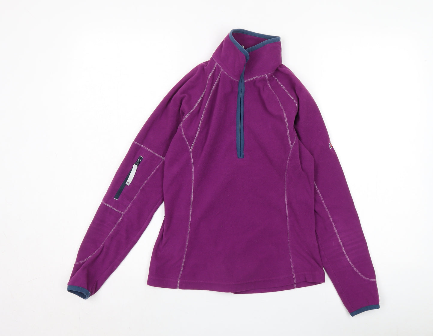Berghaus Women's Purple Fleece Sweatshirt Size 8