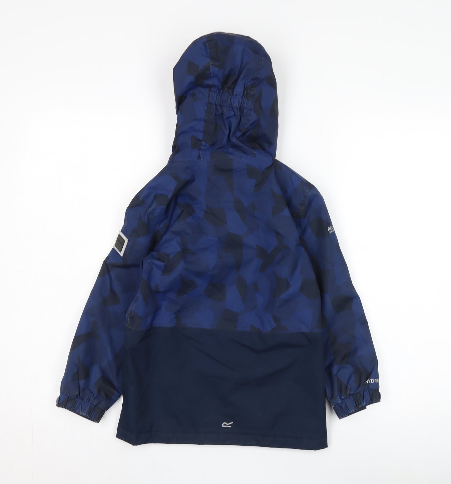 Regatta Boys Blue Parka Jacket 5 Years Hooded Waterproof