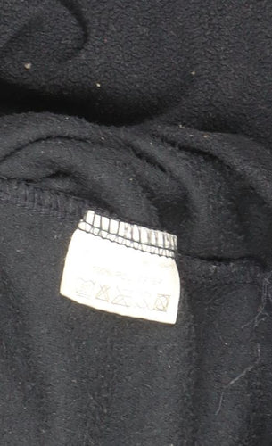 Craghoppers Black Unisex High Neck Fleece Pullover UK 18