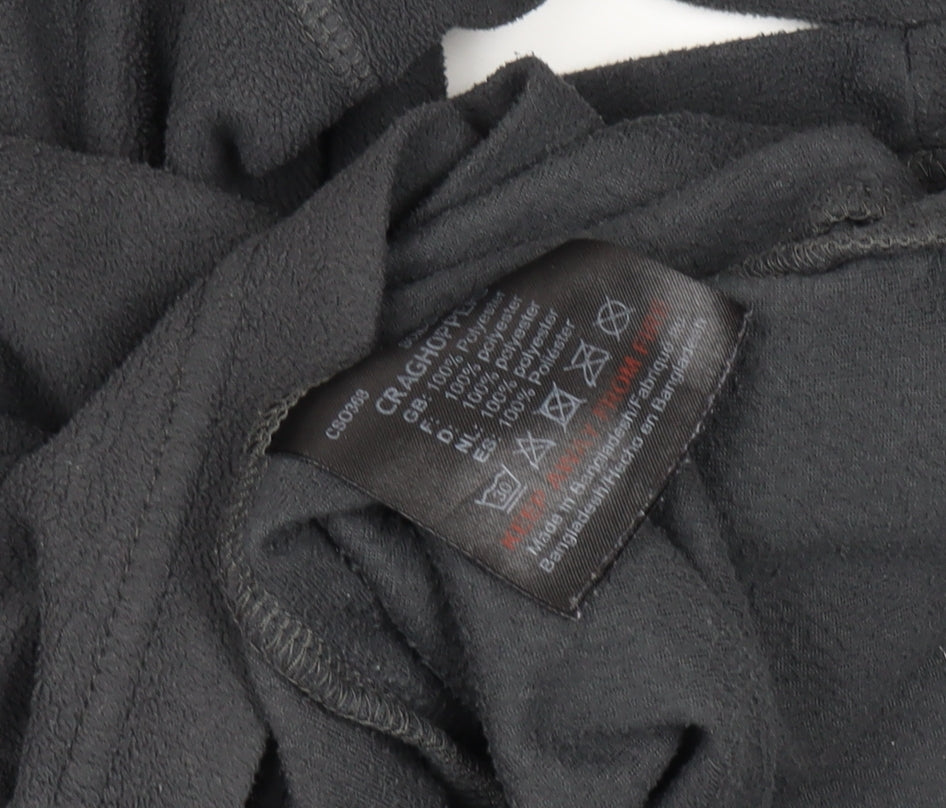 Craghoppers Men's Black 1/4 Zip Sweatshirt L