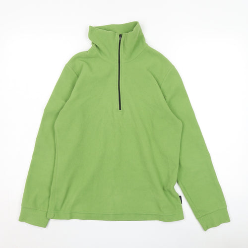 Ellesse Campagnolo Green Unisex Fleece Pullover XS