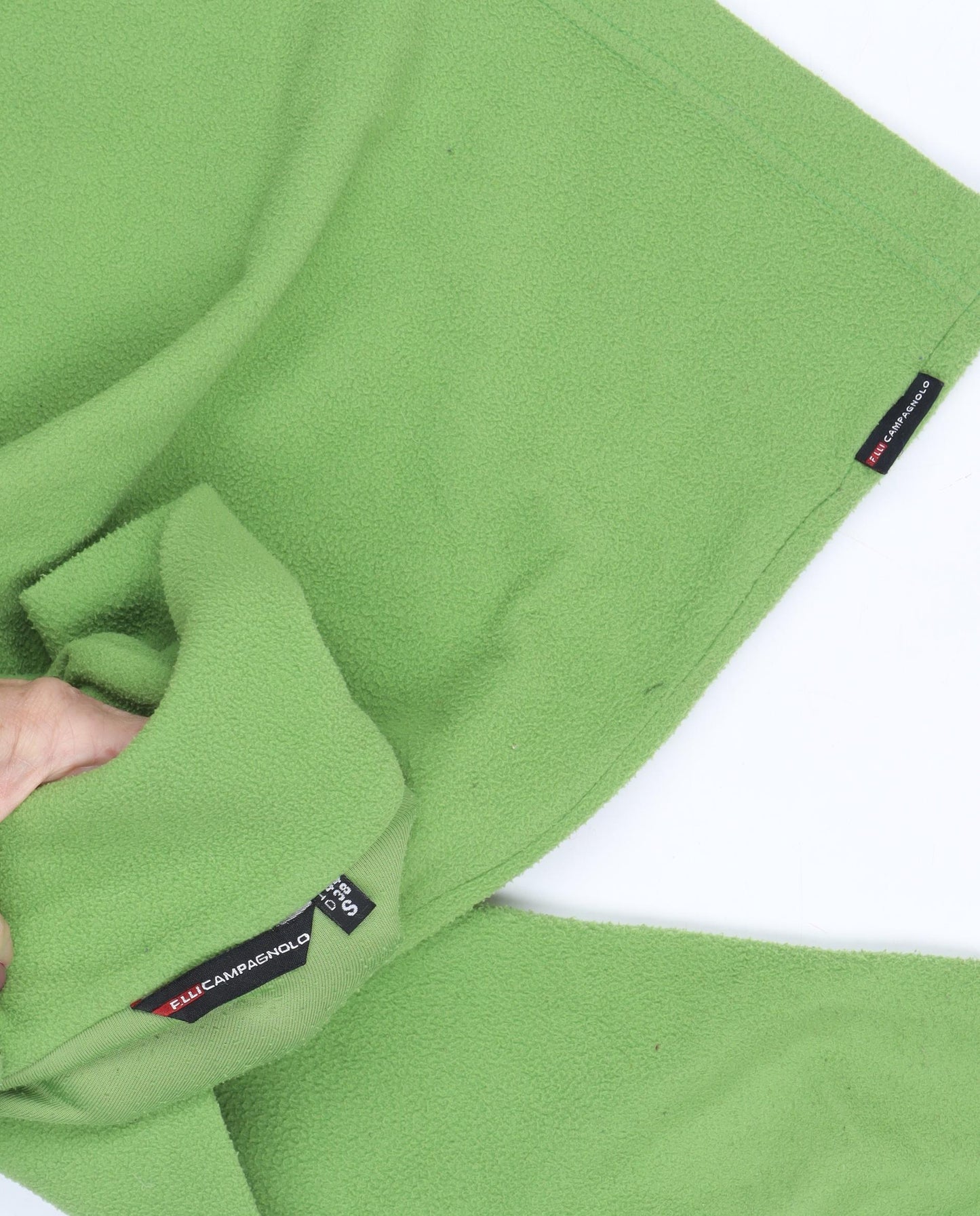 Ellesse Campagnolo Green Unisex Fleece Pullover XS