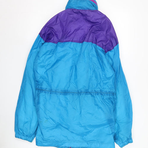 Pacino Unisex Blue Purple Windbreaker Jacket S