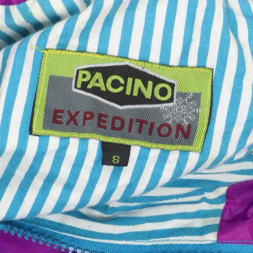 Pacino Unisex Blue Purple Windbreaker Jacket S