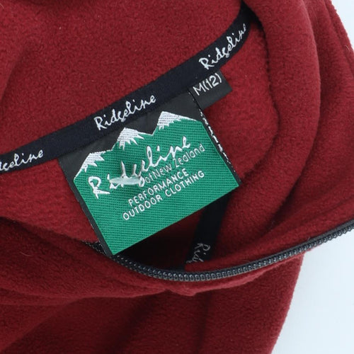Ridgeline Women's Red Fleece Jacket Size 12