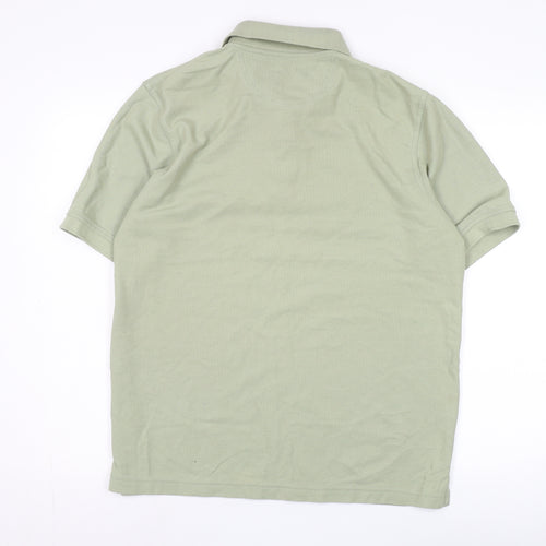 Farah Men's Green Polo Shirt Large Casual Wear