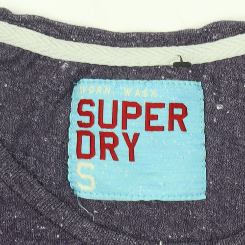 Superdry Women's Purple Graphic T-Shirt - Size S