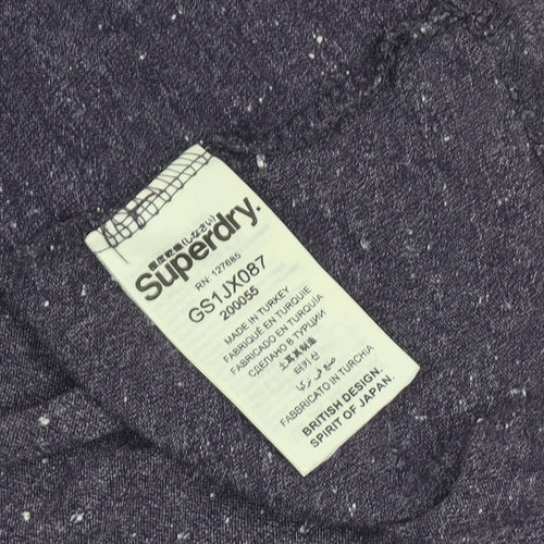 Superdry Women's Purple Graphic T-Shirt - Size S