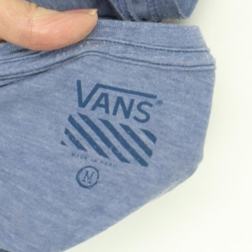 Vans Women's Blue Classic T-Shirt Medium