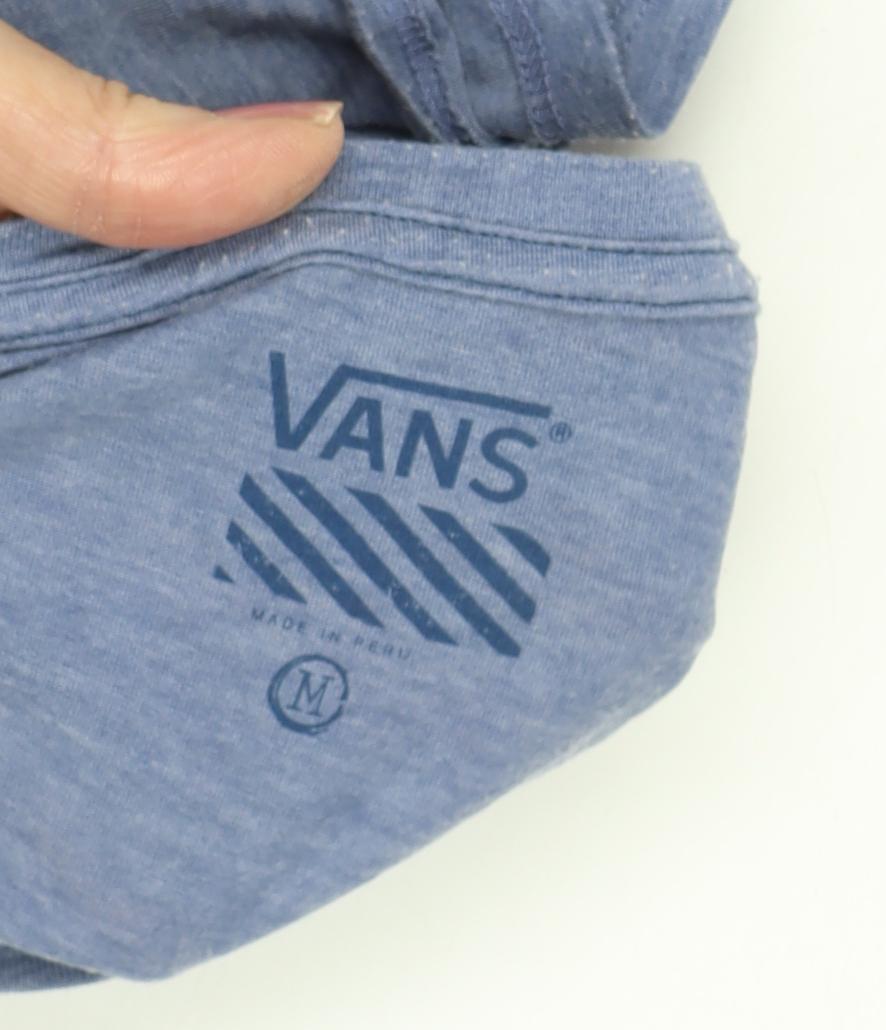 Vans Women's Blue Classic T-Shirt Medium