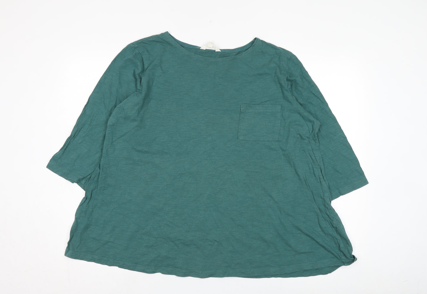 Seasalt Cornwall Women's Green Relaxed T-Shirt