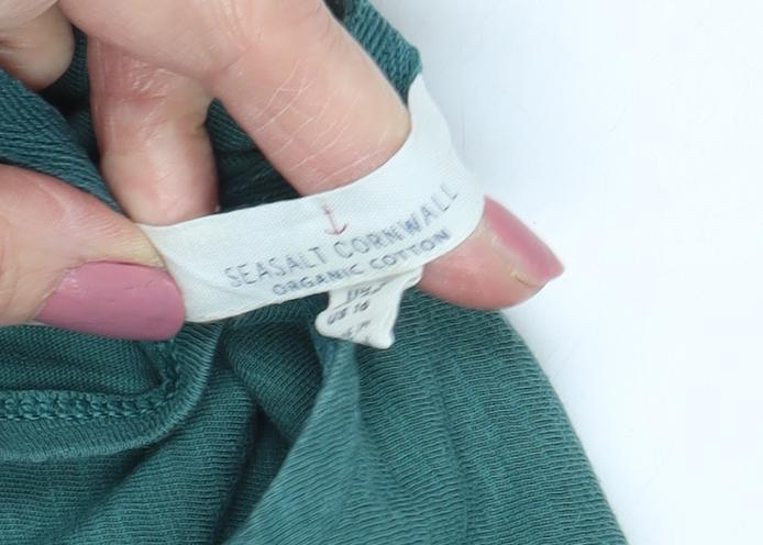 Seasalt Cornwall Women's Green Relaxed T-Shirt