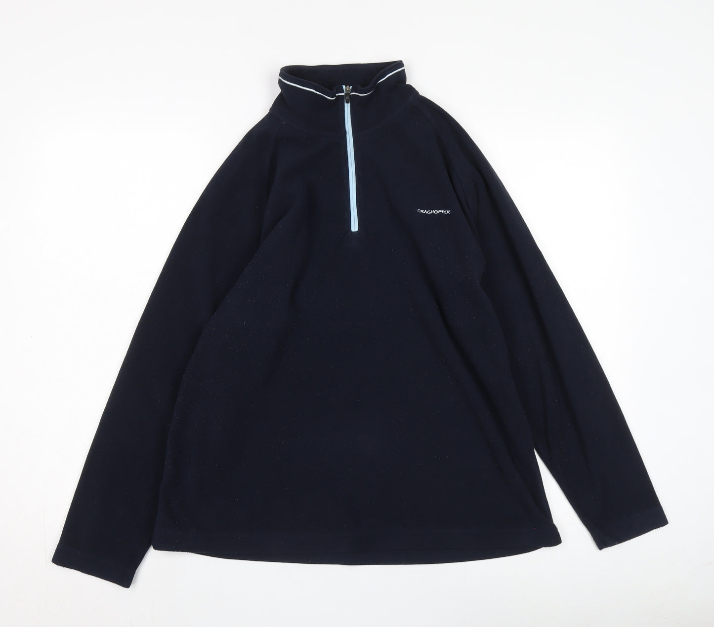 Craghoppers Women's Black 1/4 Zip Pullover Sweatshirt Size 16