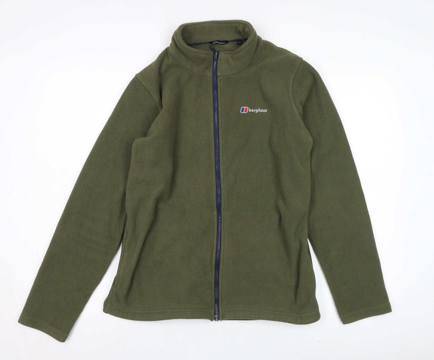 Berghaus Unisex Green Fleece Jacket Size 14-15