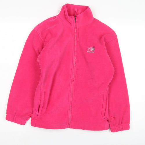 Karrimor Girls Pink Fleece Jacket 13 Years