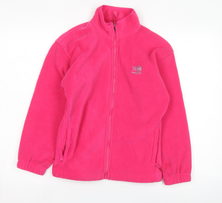 Karrimor Girls Pink Fleece Jacket 13 Years